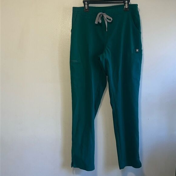 EXCELLENT CONDITION WOMEN’S SIZE SMALL FIGS DOWA GREEN SCRUB PANTS - Picture 3 of 14